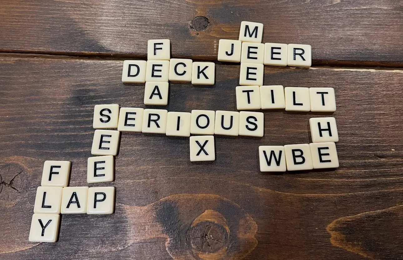 My first scrabble